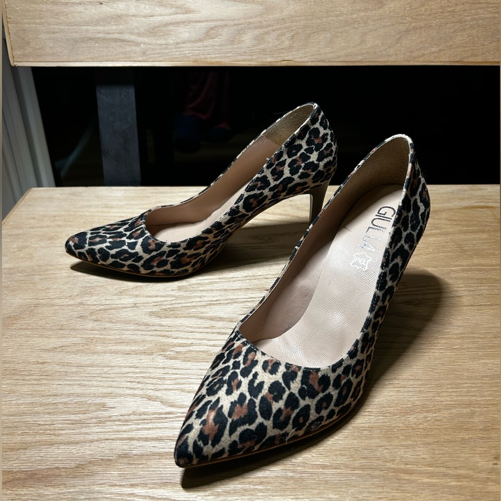Leopard Heels
